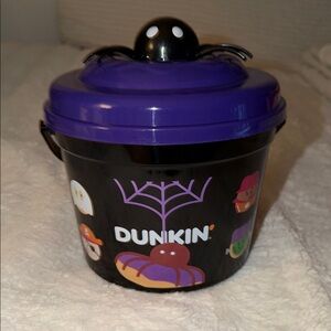 Dunkin' Halloween Spider Treat Bucket